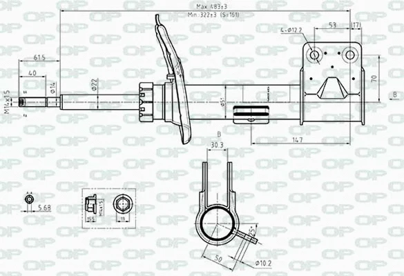 Shock Absorber (SAB8482.31)
