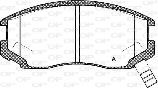 Brake Pad Set, disc brake (BPA0357.22)