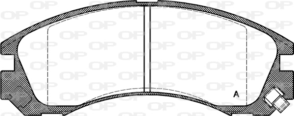 Brake Pad Set, disc brake (BPA0354.22)