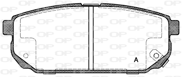Brake Pad Set, disc brake (BPA1042.02)
