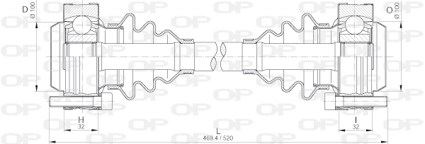 Drive Shaft (DRS6219.00)