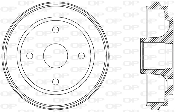 Brake Drum (BAD9063.30)