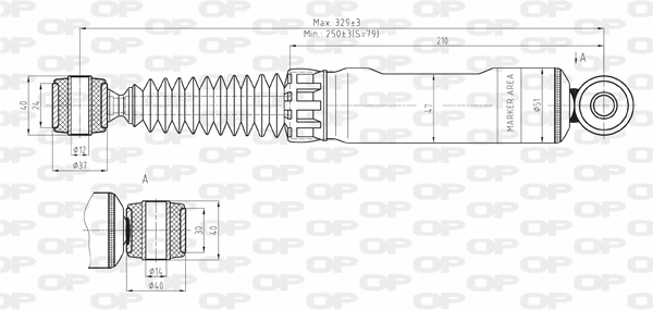 Shock Absorber (SAB8143.12)