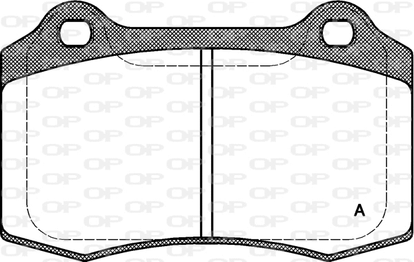 Brake Pad Set, disc brake (BPA0434.30)