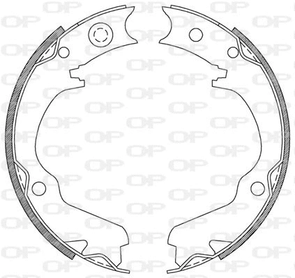 Brake Shoe Set (BSA2210.00)