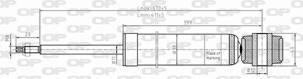 Shock Absorber (SAB8619.32)