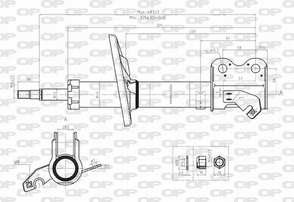 Shock Absorber (SAB8237.31)