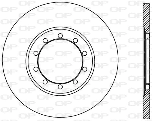 Brake Disc (BDA2436.10)