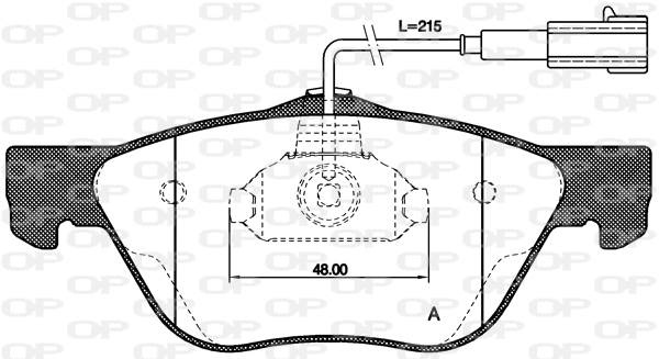 Brake Pad Set, disc brake (BPA0589.22)