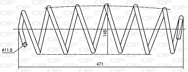 Suspension Spring (CSR9075.00)