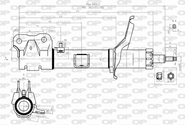 Shock Absorber (SAB8325.31)