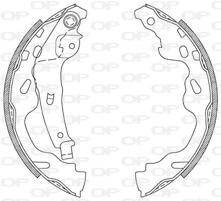 Brake Shoe Set (BSA2104.00)