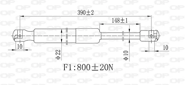 Gas Spring, boot/cargo area