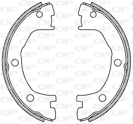 Brake Shoe Set (BSA2194.00)