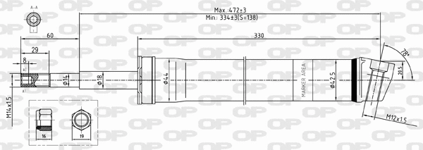 Shock Absorber (SAB8354.31)