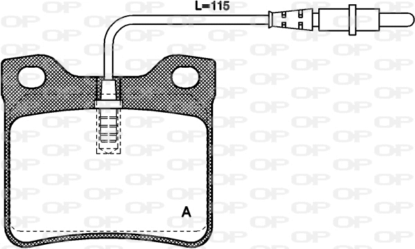 Brake Pad Set, disc brake (BPA0321.02)