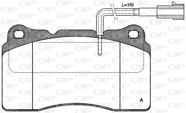 Brake Pad Set, disc brake (BPA0666.22)