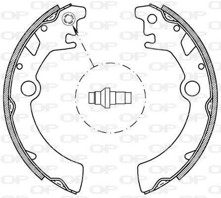 Brake Shoe Set (BSA2054.00)