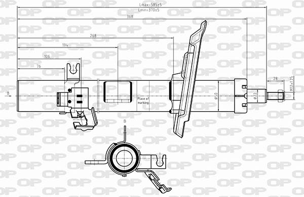 Shock Absorber (SAB8624.31)