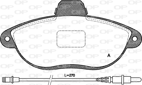 Brake Pad Set, disc brake (BPA0602.02)