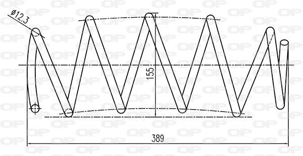 Suspension Spring (CSR9041.00)