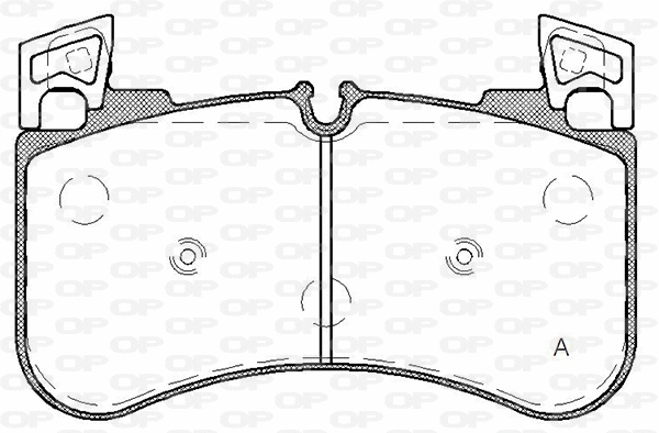 Brake Pad Set, disc brake (BPA1831.00)