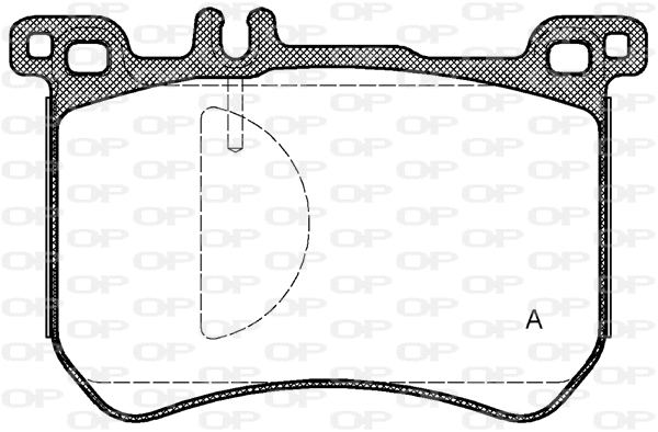 Brake Pad Set, disc brake (BPA1533.00)