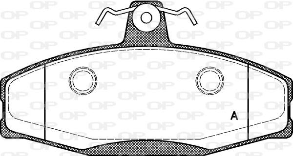 Brake Pad Set, disc brake (BPA0620.20)
