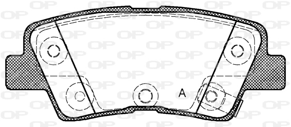 Brake Pad Set, disc brake (BPA1362.42)
