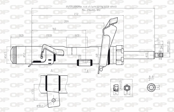 Shock Absorber (SAB8038.31)