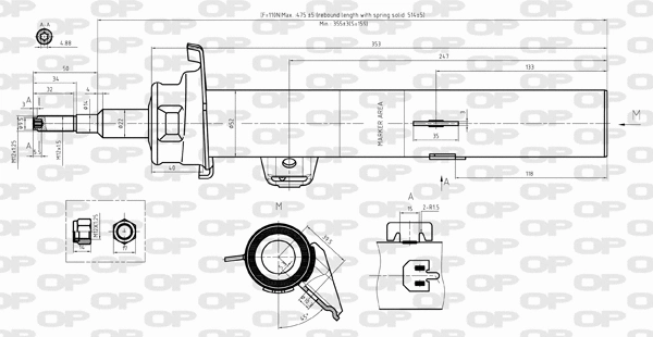 Shock Absorber (SAB8398.31)