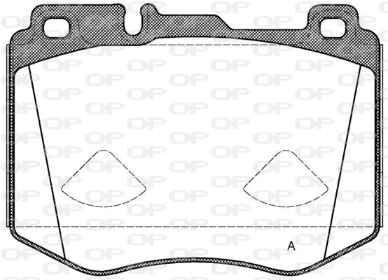 Brake Pad Set, disc brake (BPA1604.00)