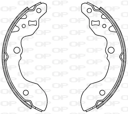 Brake Shoe Set (BSA2178.00)