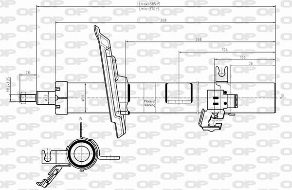 Shock Absorber (SAB8625.31)