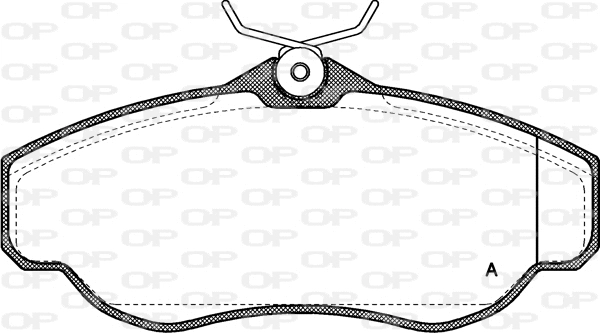 Brake Pad Set, disc brake (BPA0576.00)