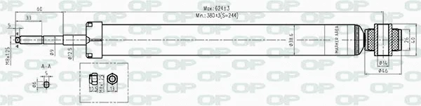 Shock Absorber (SAB8434.32)