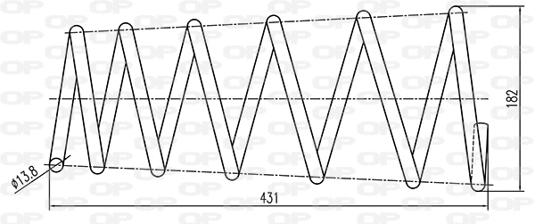 Suspension Spring (CSR9078.00)