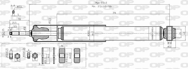 Shock Absorber (SAB8411.32)