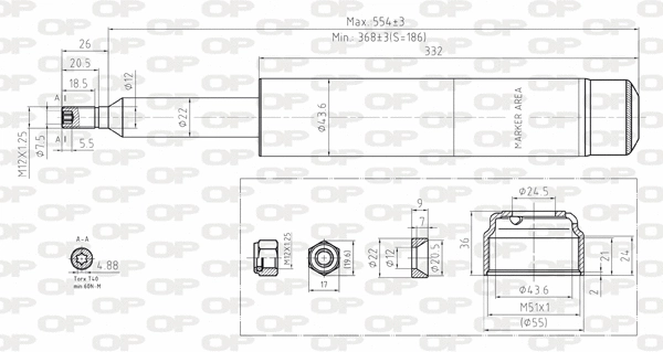 Shock Absorber (SAB8135.31)