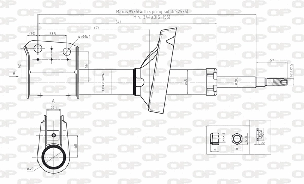 Shock Absorber (SAB8122.31)