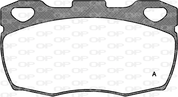 Brake Pad Set, disc brake (BPA0266.00)