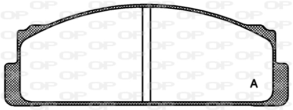 Brake Pad Set, disc brake (BPA0022.00)