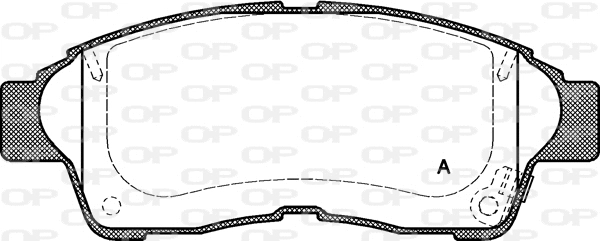 Brake Pad Set, disc brake (BPA0402.02)
