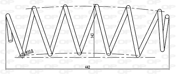 Suspension Spring (CSR9030.00)