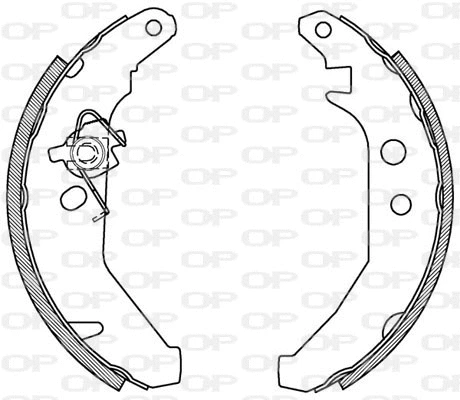 Brake Shoe Set (BSA2101.00)
