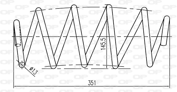 Suspension Spring (CSR9098.00)