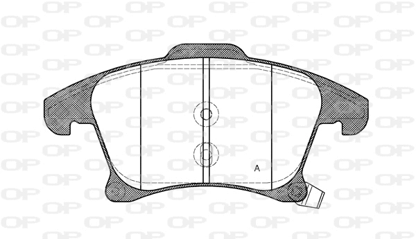 Brake Pad Set, disc brake (BPA1249.22)
