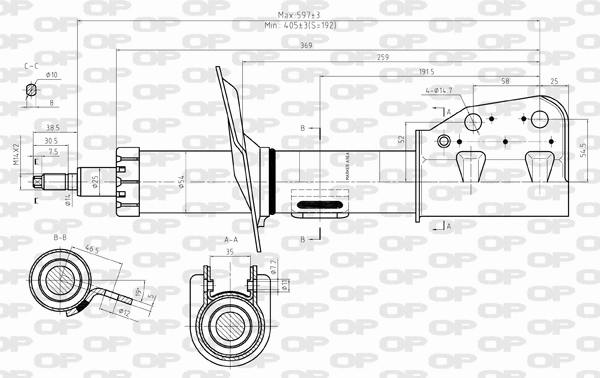Shock Absorber (SAB8351.31)