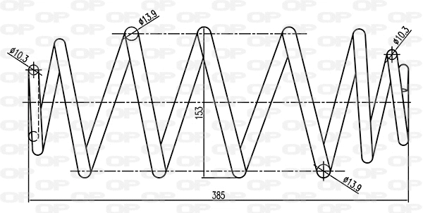 Suspension Spring (CSR9348.00)