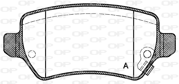 Brake Pad Set, disc brake (BPA0957.02)